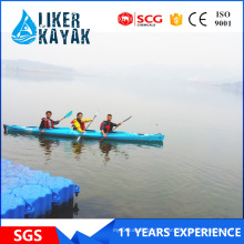 Offer OEM Professional 3 Seat PE Hull Kayak